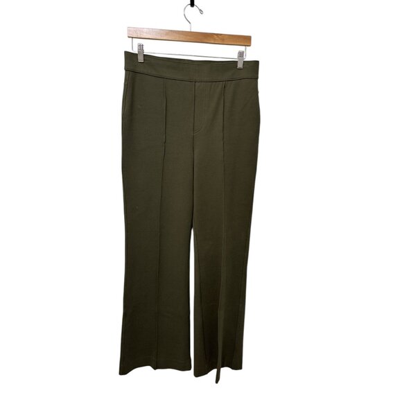 NYDJ Sculpt-Her Womens Lift Tuck Olive Green Trousers M - Picture 1 of 9